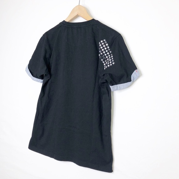 John Players Black graphic print T-shirt - Picture 8 of 9